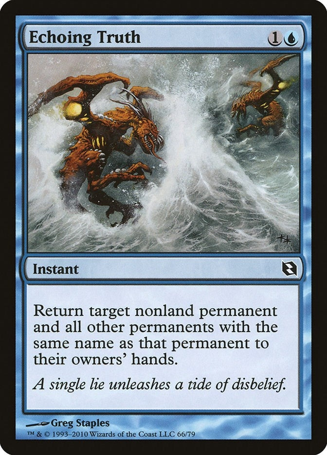 Echoing Truth (66) (Duel Decks: Elspeth vs. Tezzeret)