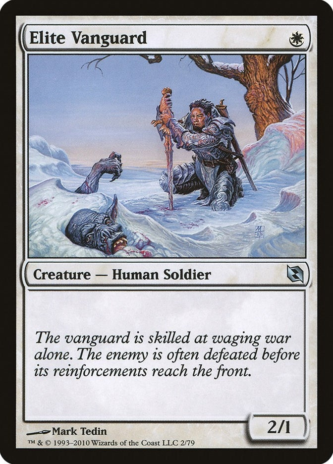 Elite Vanguard (2) (Duel Decks: Elspeth vs. Tezzeret)