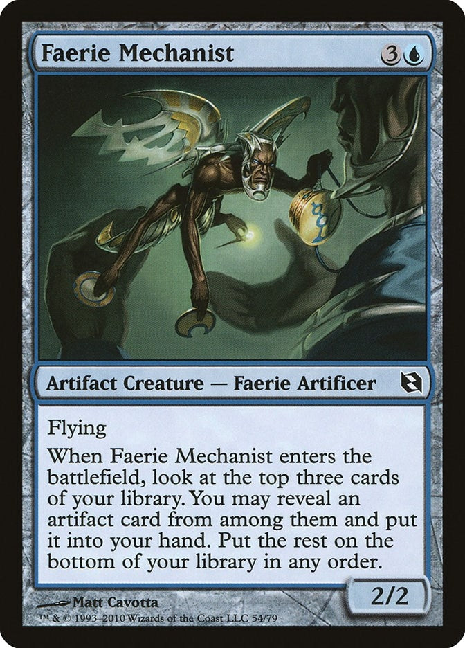 Faerie Mechanist (54) (Duel Decks: Elspeth vs. Tezzeret)