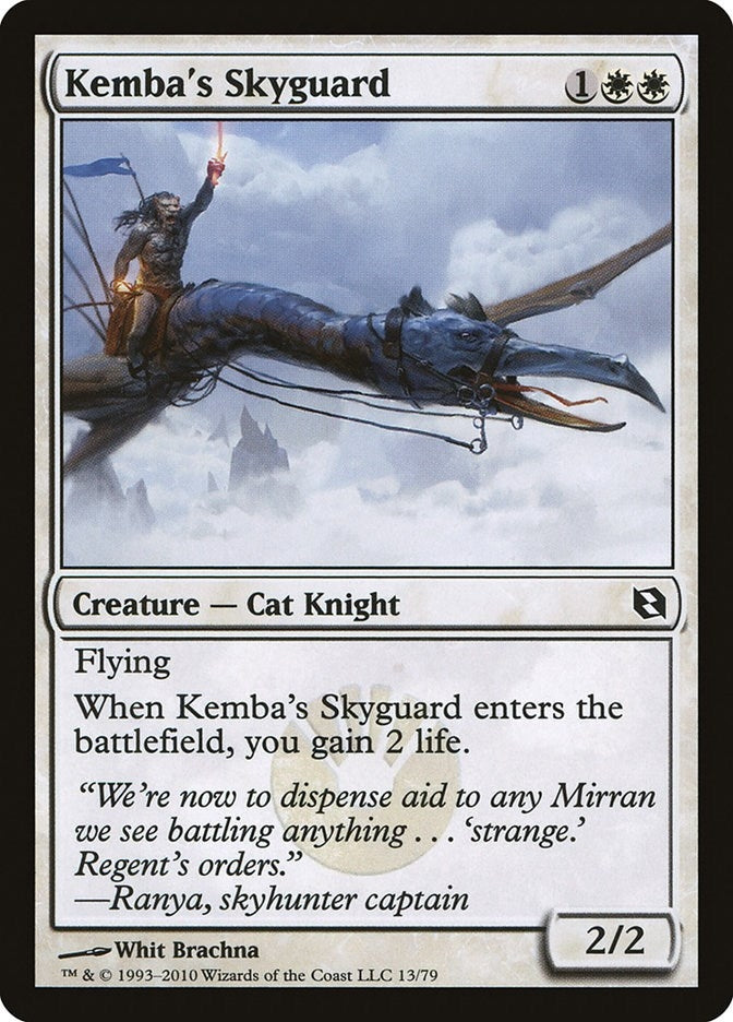 Kemba's Skyguard (13) (Duel Decks: Elspeth vs. Tezzeret)