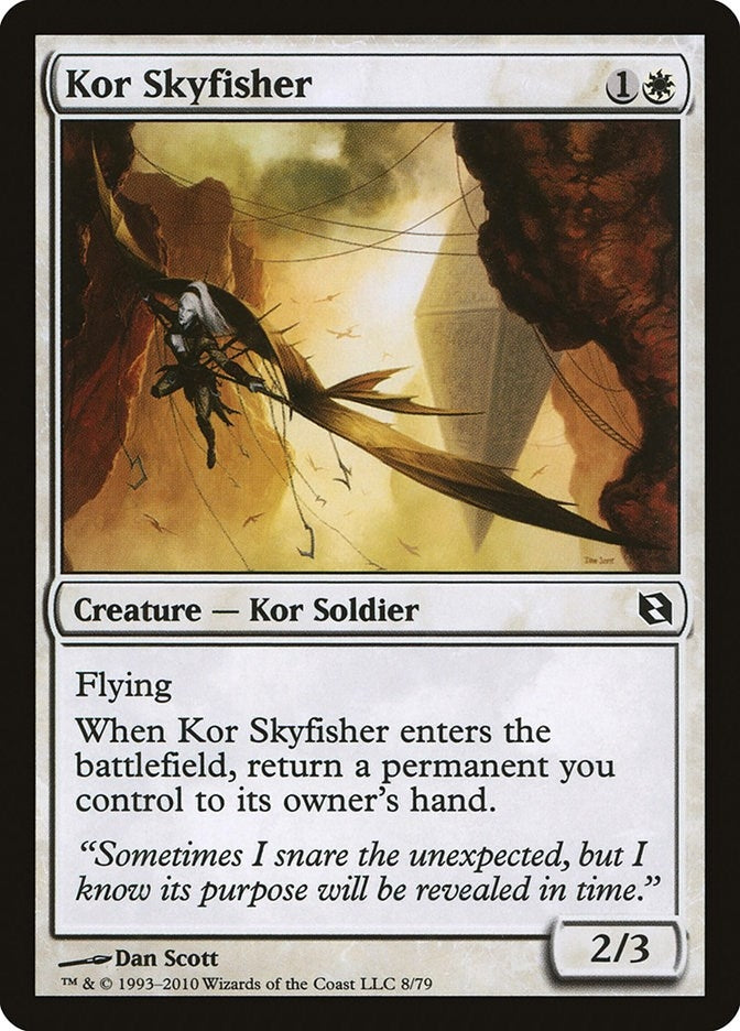 Kor Skyfisher (8) (Duel Decks: Elspeth vs. Tezzeret)