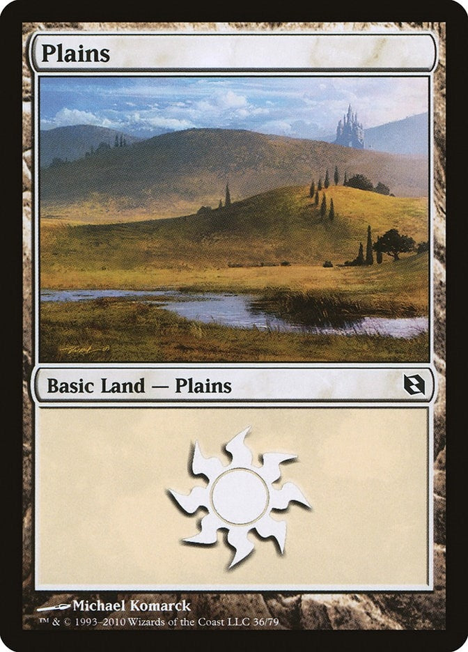 Plains (36) (36) (Duel Decks: Elspeth vs. Tezzeret)