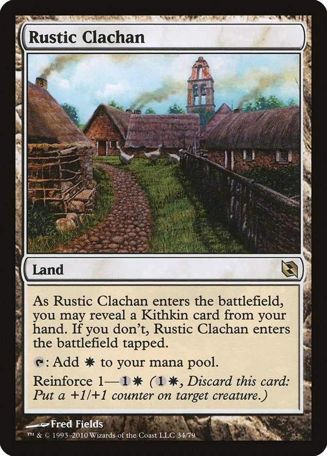 Rustic Clachan (34) (Duel Decks: Elspeth vs. Tezzeret)