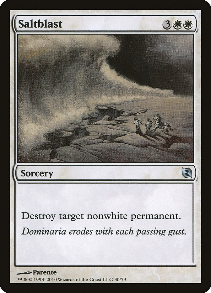 Saltblast (30) (Duel Decks: Elspeth vs. Tezzeret)