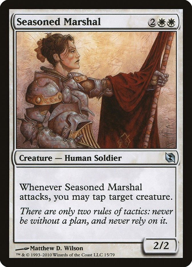 Seasoned Marshal (15) (Duel Decks: Elspeth vs. Tezzeret)