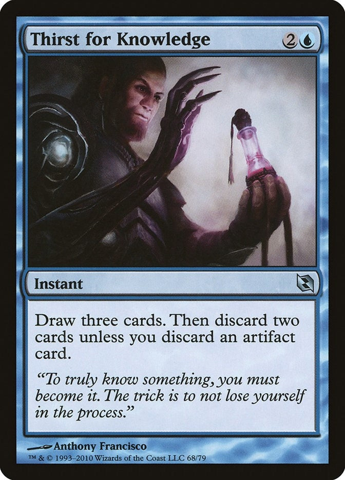 Thirst for Knowledge (68) (Duel Decks: Elspeth vs. Tezzeret)