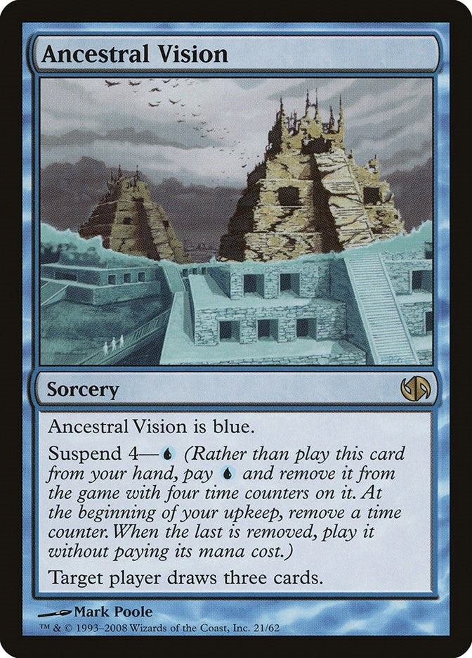 Ancestral Vision (21) (Duel Decks: Jace vs. Chandra)