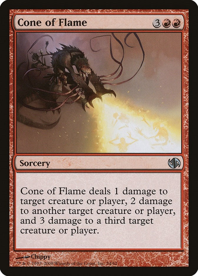 Cone of Flame (54) (Duel Decks: Jace vs. Chandra)