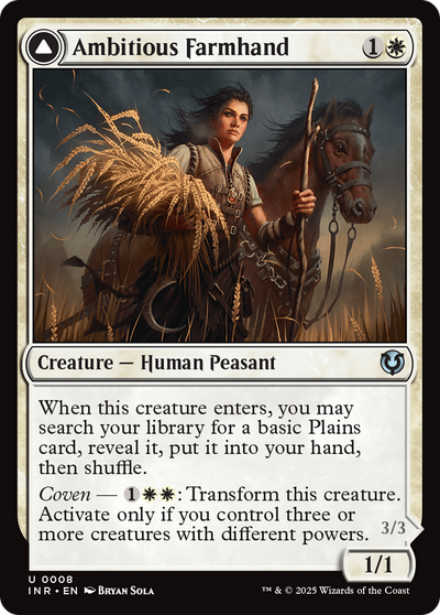 Ambitious Farmhand (8) (Innistrad Remastered)