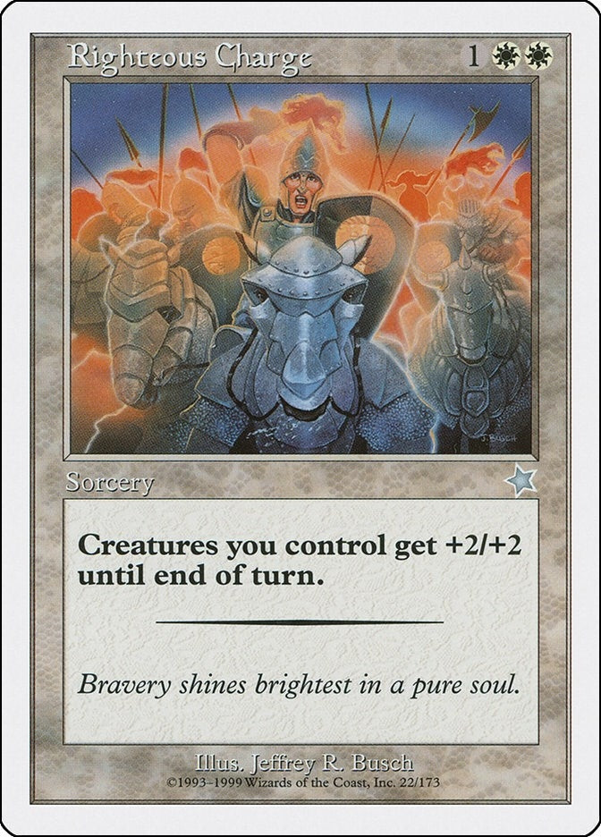 Righteous Charge (22) (Starter 1999)