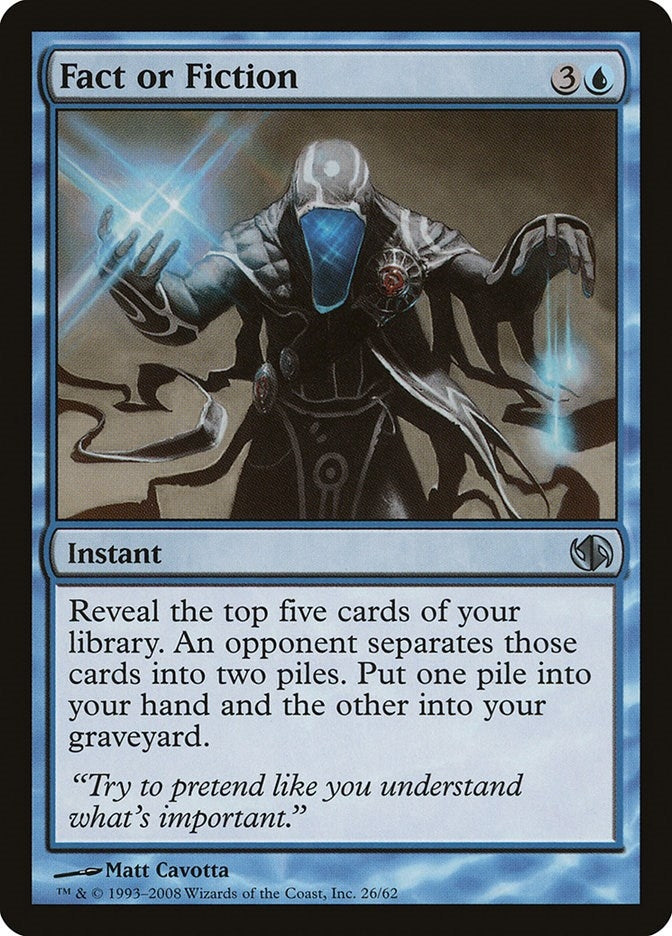 Fact or Fiction (26) (Duel Decks: Jace vs. Chandra)