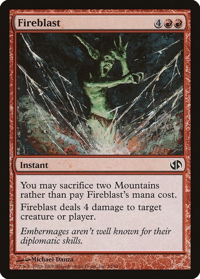 Fireblast (55) (Duel Decks: Jace vs. Chandra)