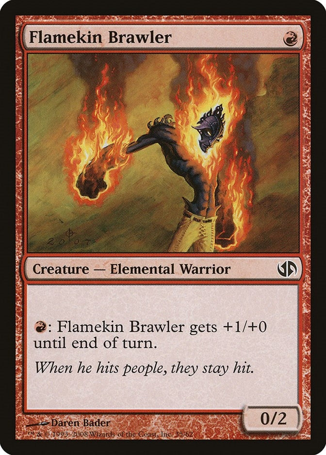 Flamekin Brawler (35) (Duel Decks: Jace vs. Chandra)