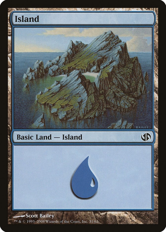 Island (31) (31) (Duel Decks: Jace vs. Chandra)