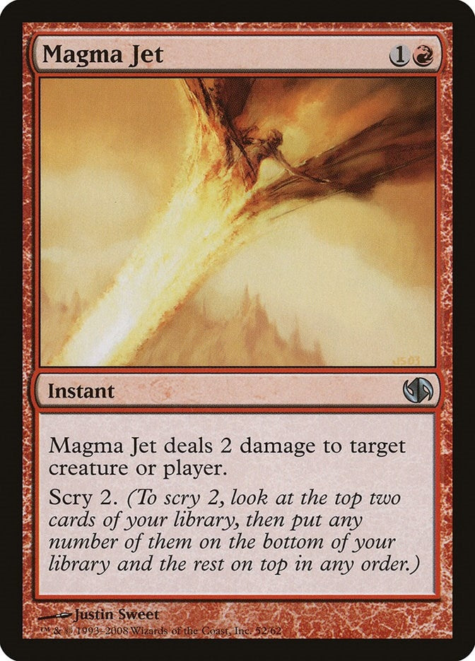 Magma Jet (52) (Duel Decks: Jace vs. Chandra)