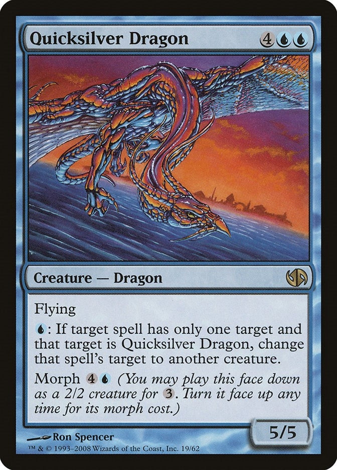 Quicksilver Dragon (19) (Duel Decks: Jace vs. Chandra)