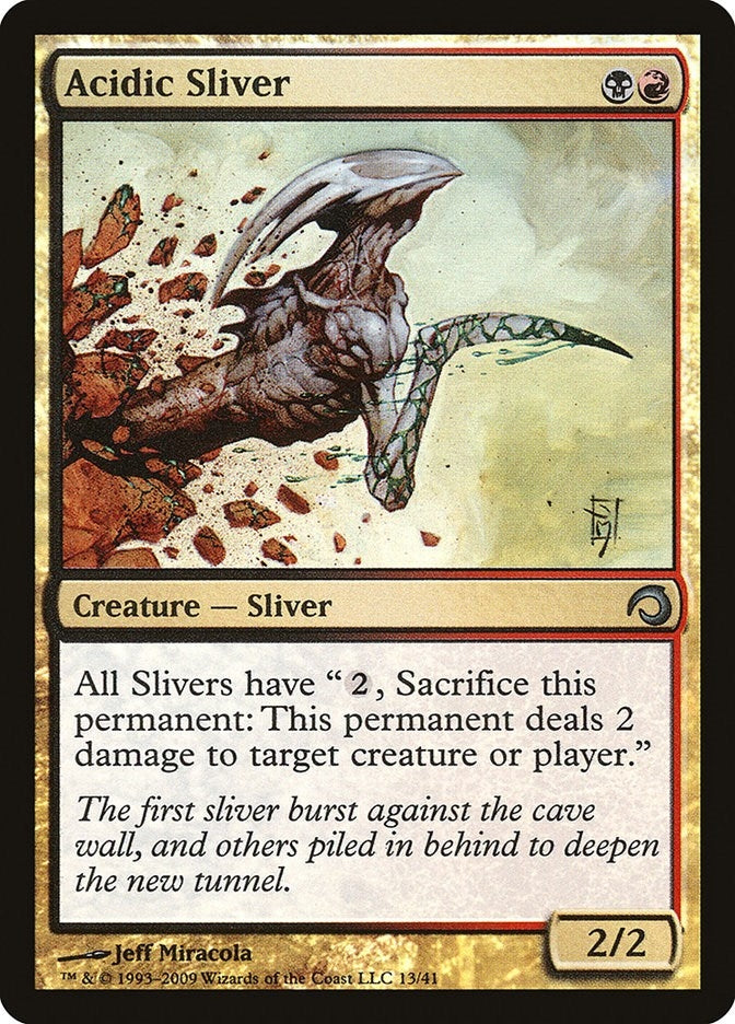 Acidic Sliver (13) (Premium Deck Series: Slivers)
