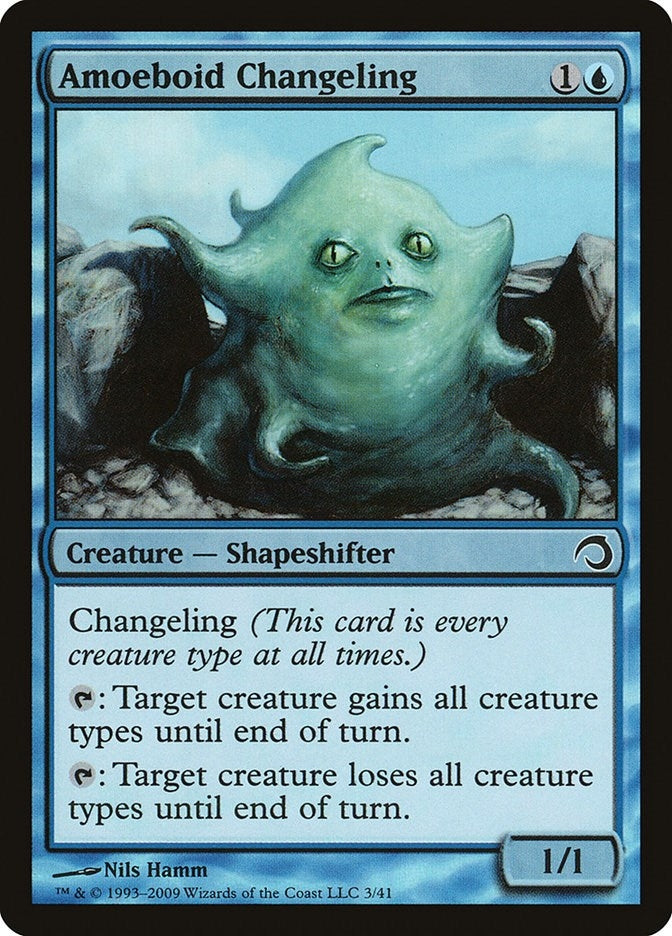 Amoeboid Changeling (3) (Premium Deck Series: Slivers)