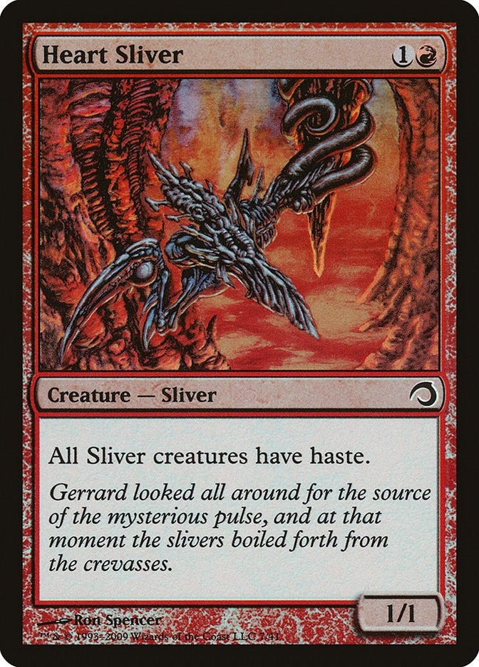 Heart Sliver (7) (Premium Deck Series: Slivers)