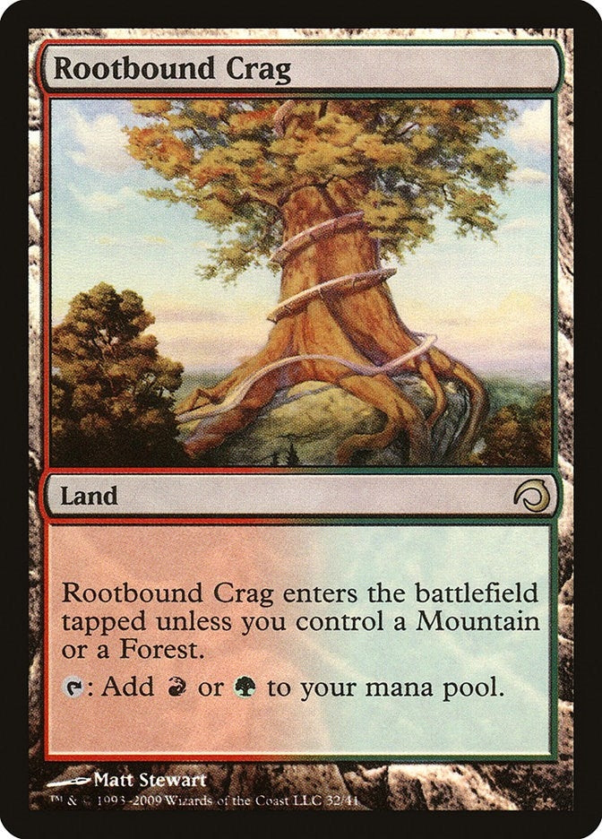 Rootbound Crag (32) (Premium Deck Series: Slivers)