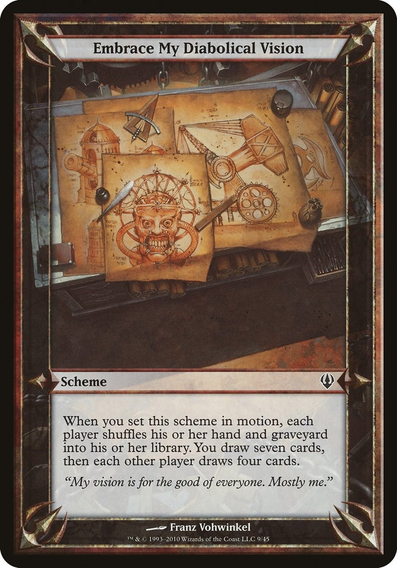Embrace My Diabolical Vision (Archenemy) (Oversize Cards)