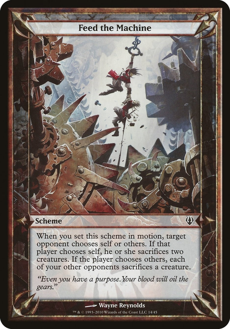 Feed the Machine (Archenemy) (Oversize Cards)