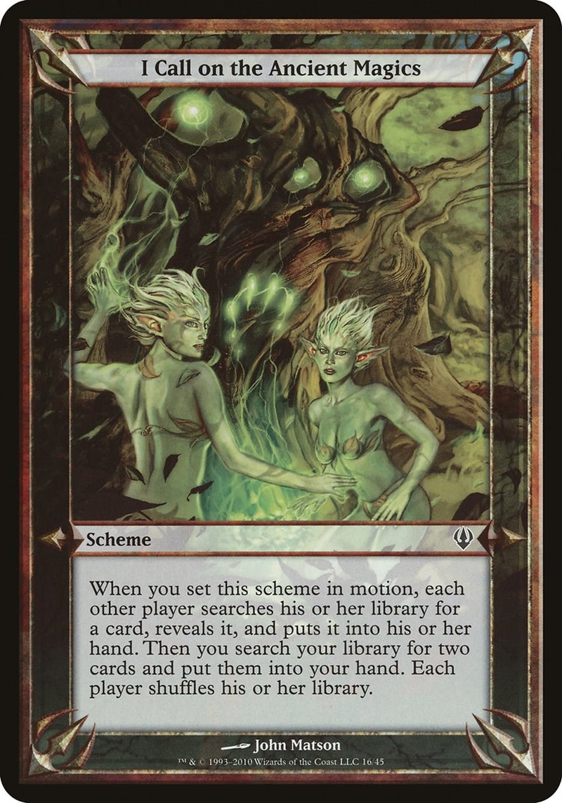 I Call on the Ancient Magics (Colorless) (Oversize Cards)