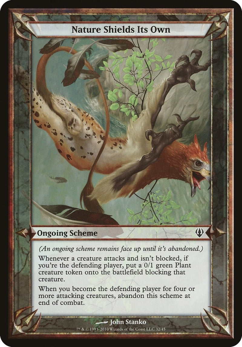 Nature Shields Its Own (Archenemy) (Oversize Cards)
