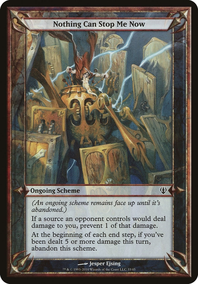 Nothing Can Stop Me Now (Archenemy) (Oversize Cards)