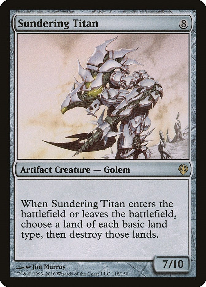 Sundering Titan (118) (Archenemy)