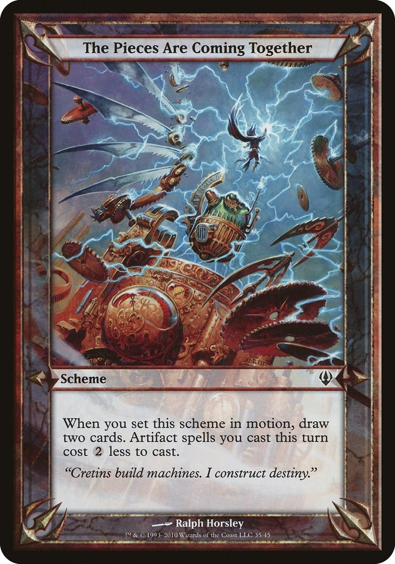 The Pieces Are Coming Together (Archenemy) (Oversize Cards)