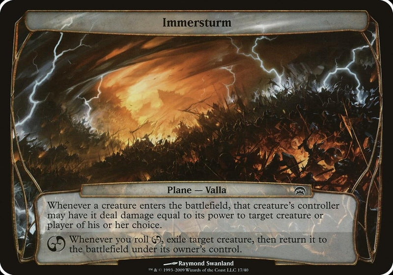 Immersturm (Planechase) (Oversize Cards)