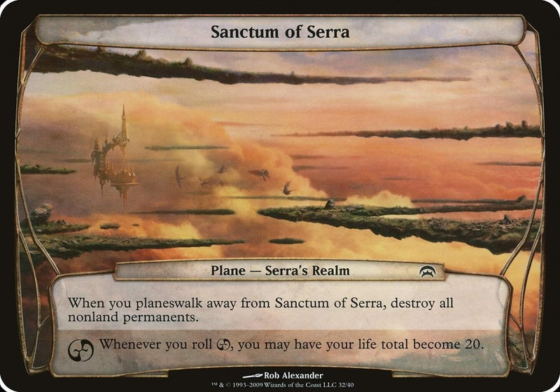 Sanctum of Serra (Planechase) (Oversize Cards)