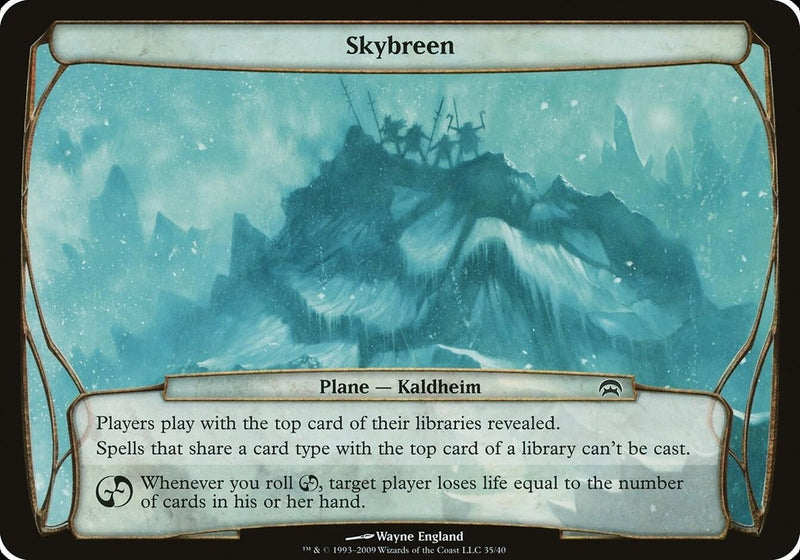 Skybreen (Planechase) (Oversize Cards)