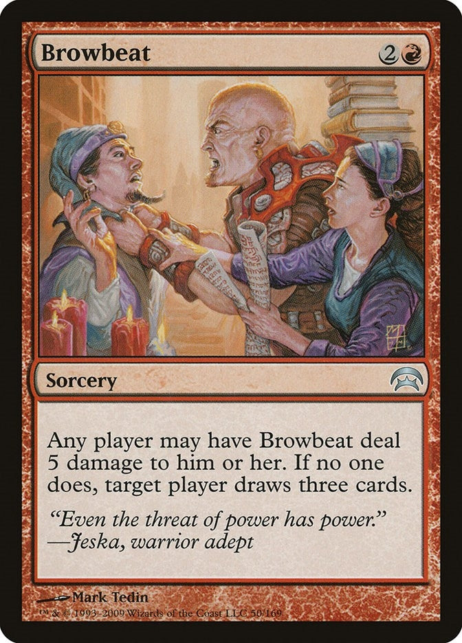 Browbeat (50) (Planechase)