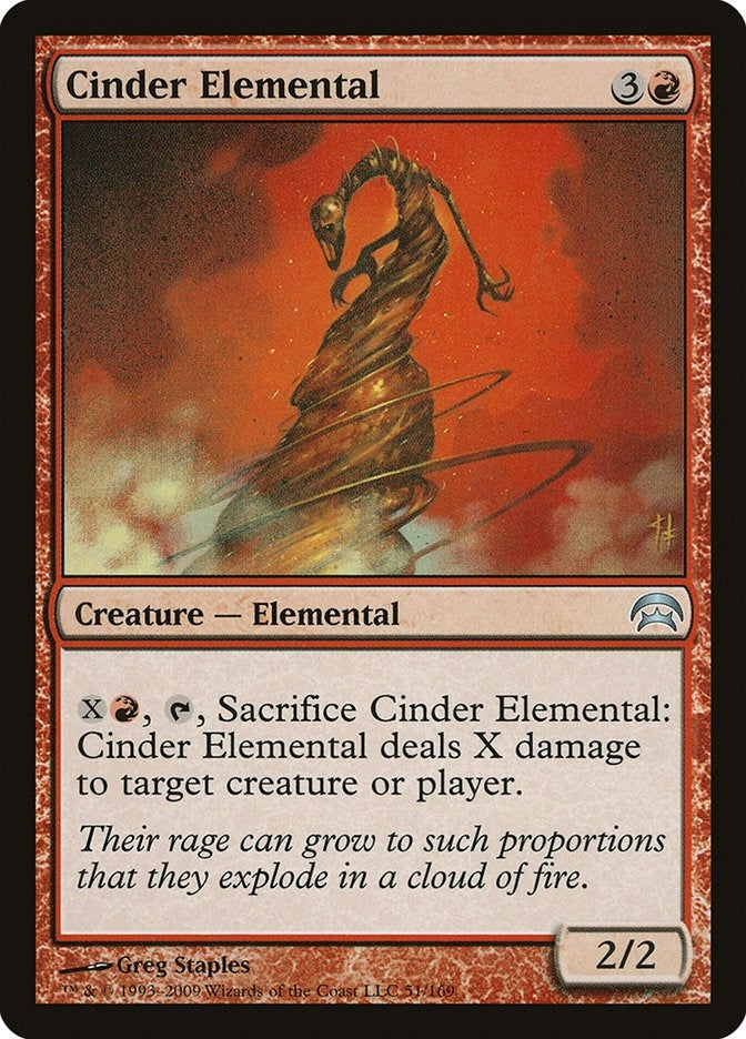 Cinder Elemental (51) (Planechase)
