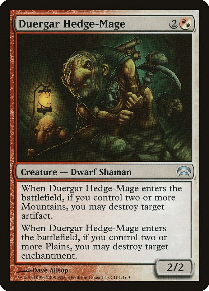 Duergar Hedge-Mage (101) (Planechase)