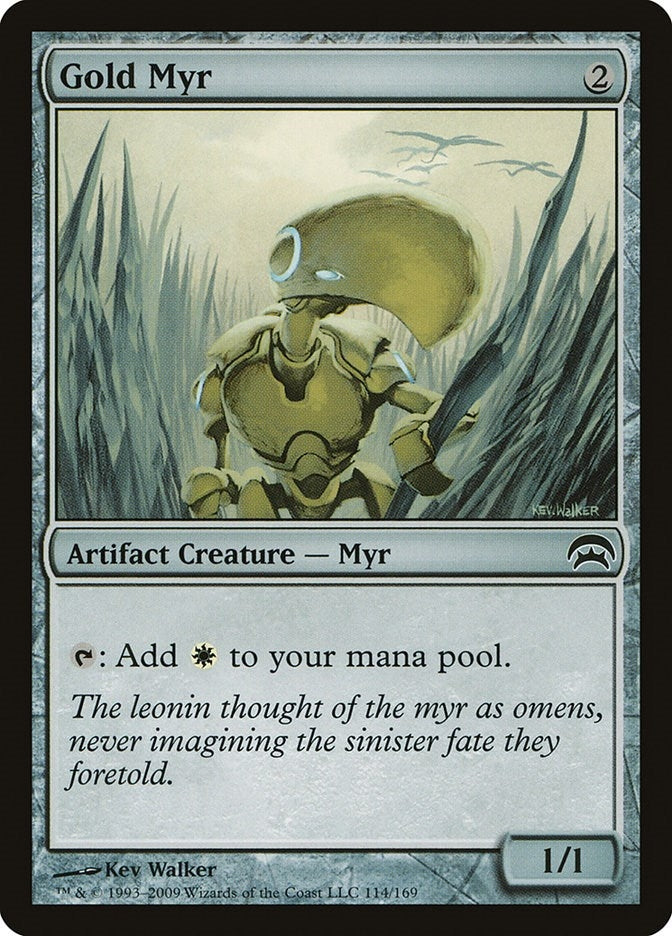 Gold Myr (114) (Planechase)