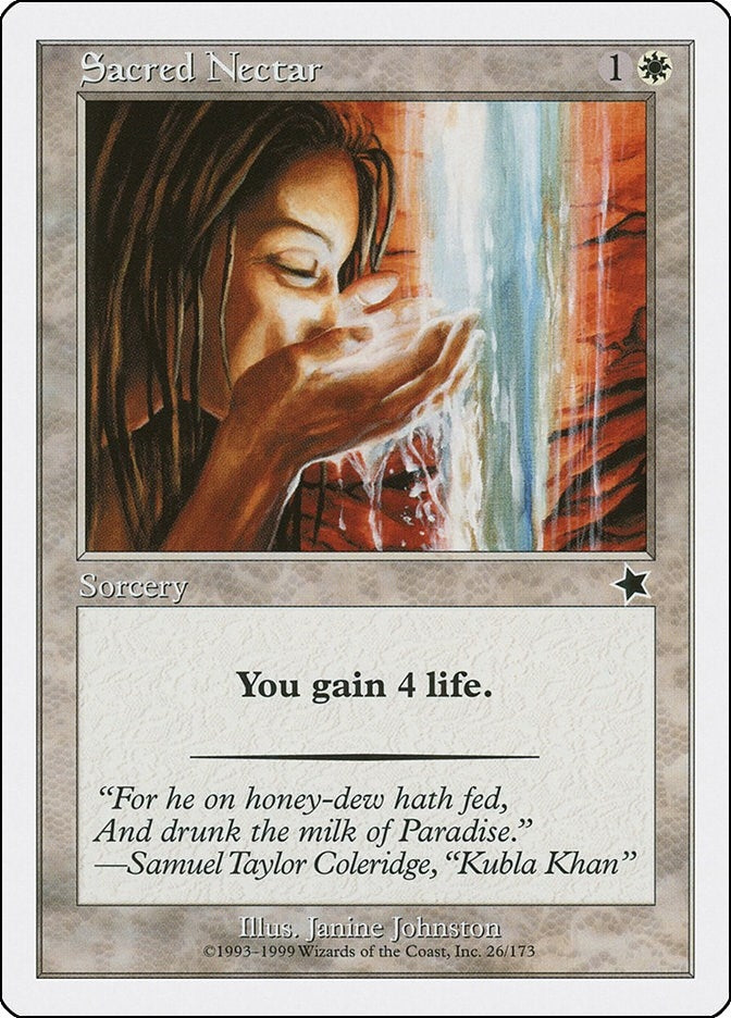 Sacred Nectar (26) (Starter 1999)