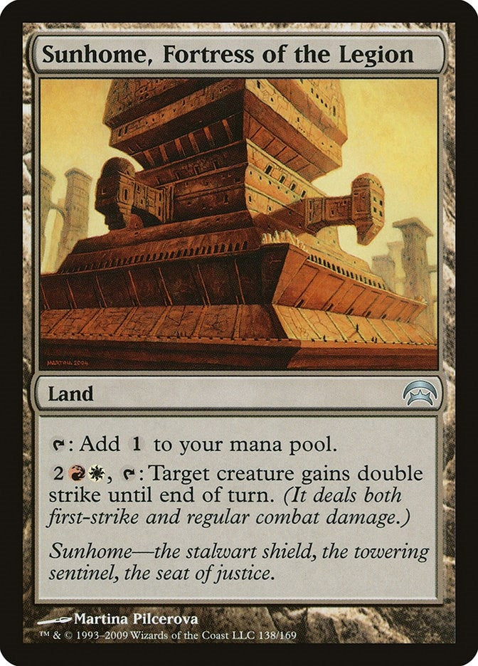 Sunhome, Fortress of the Legion (138) (Planechase)