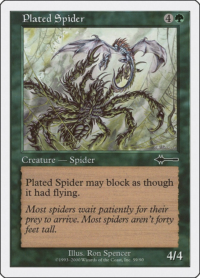 Plated Spider (59) (Beatdown Box Set)