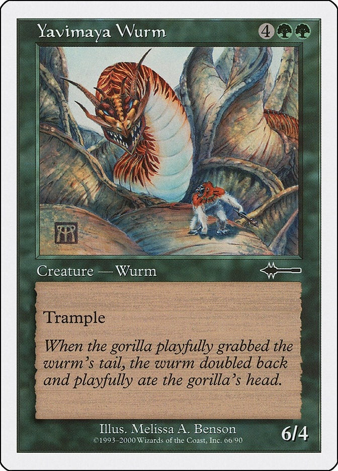 Yavimaya Wurm (66) (Beatdown Box Set)