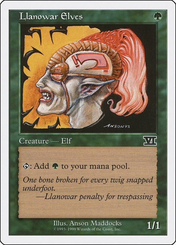 Llanowar Elves (Battle Royale Box Set)