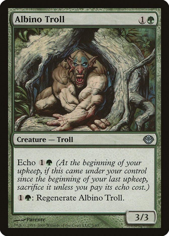 Albino Troll (3) (Duel Decks: Garruk vs. Liliana)