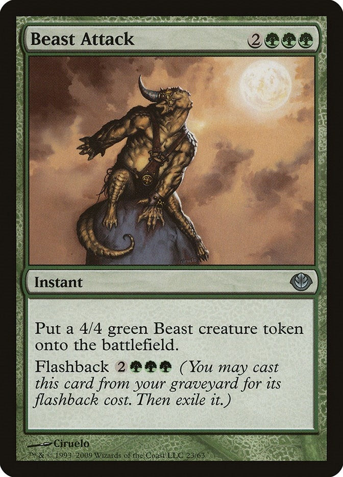 Beast Attack (23) (Duel Decks: Garruk vs. Liliana)