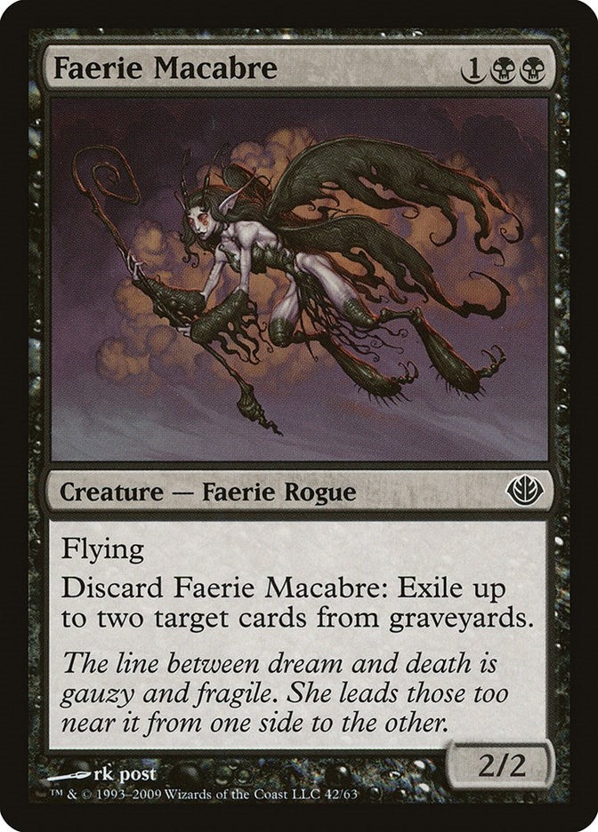 Faerie Macabre (42) (Duel Decks: Garruk vs. Liliana)
