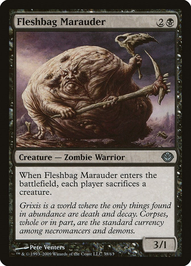 Fleshbag Marauder (38) (Duel Decks: Garruk vs. Liliana)