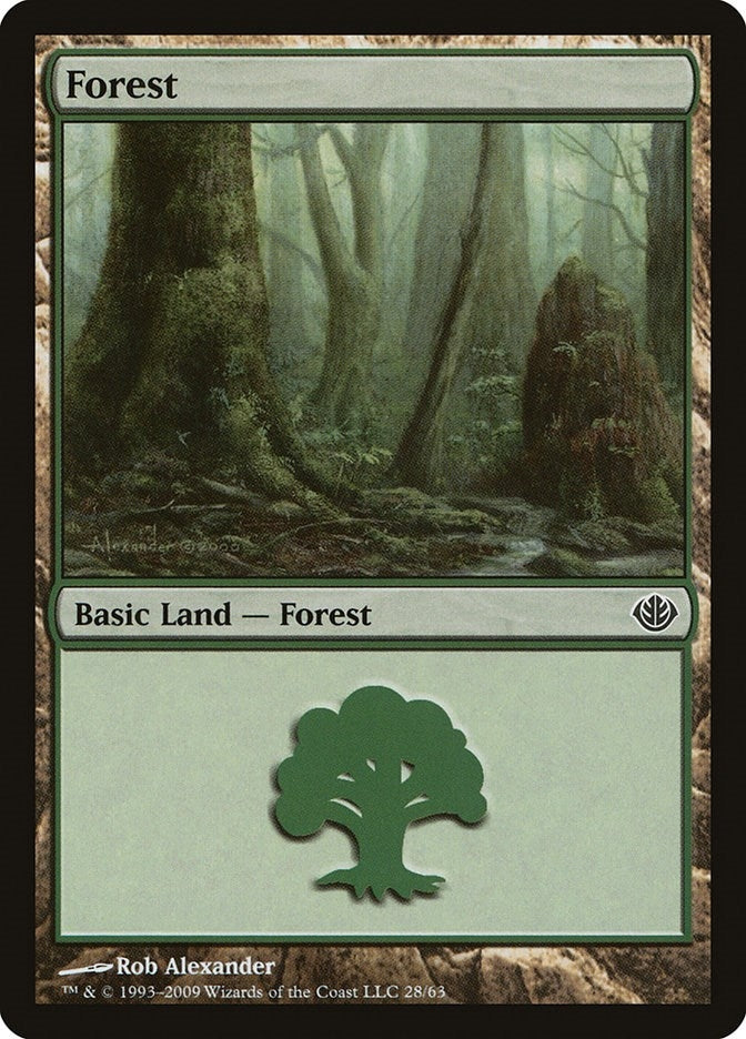 Forest (28) (28) (Duel Decks: Garruk vs. Liliana)