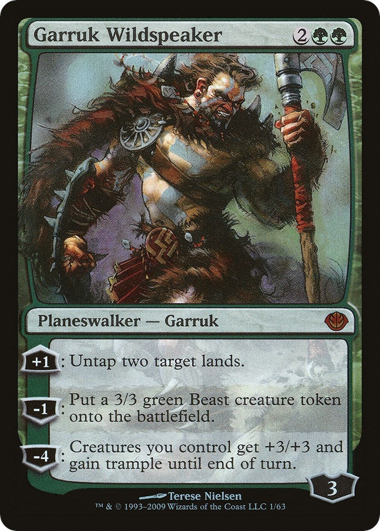 Garruk Wildspeaker (1) (Duel Decks: Garruk vs. Liliana)