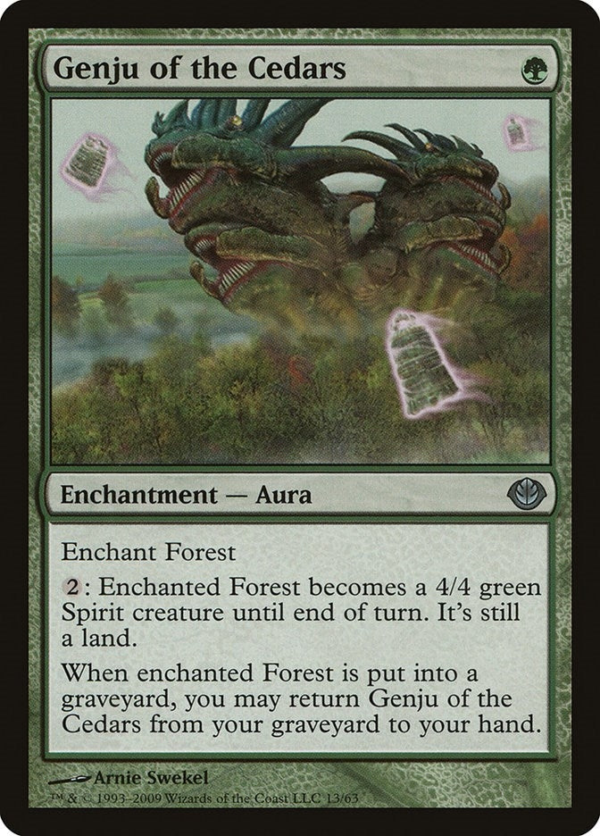 Genju of the Cedars (13) (Duel Decks: Garruk vs. Liliana)